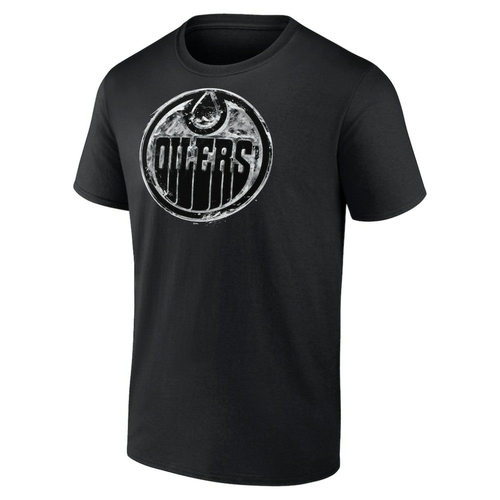 Edmonton Oilers Iced Out T-Shirt - Black | NHL on sale