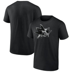 San Jose Sharks Iced Out T-Shirt - Black | NHL on sale