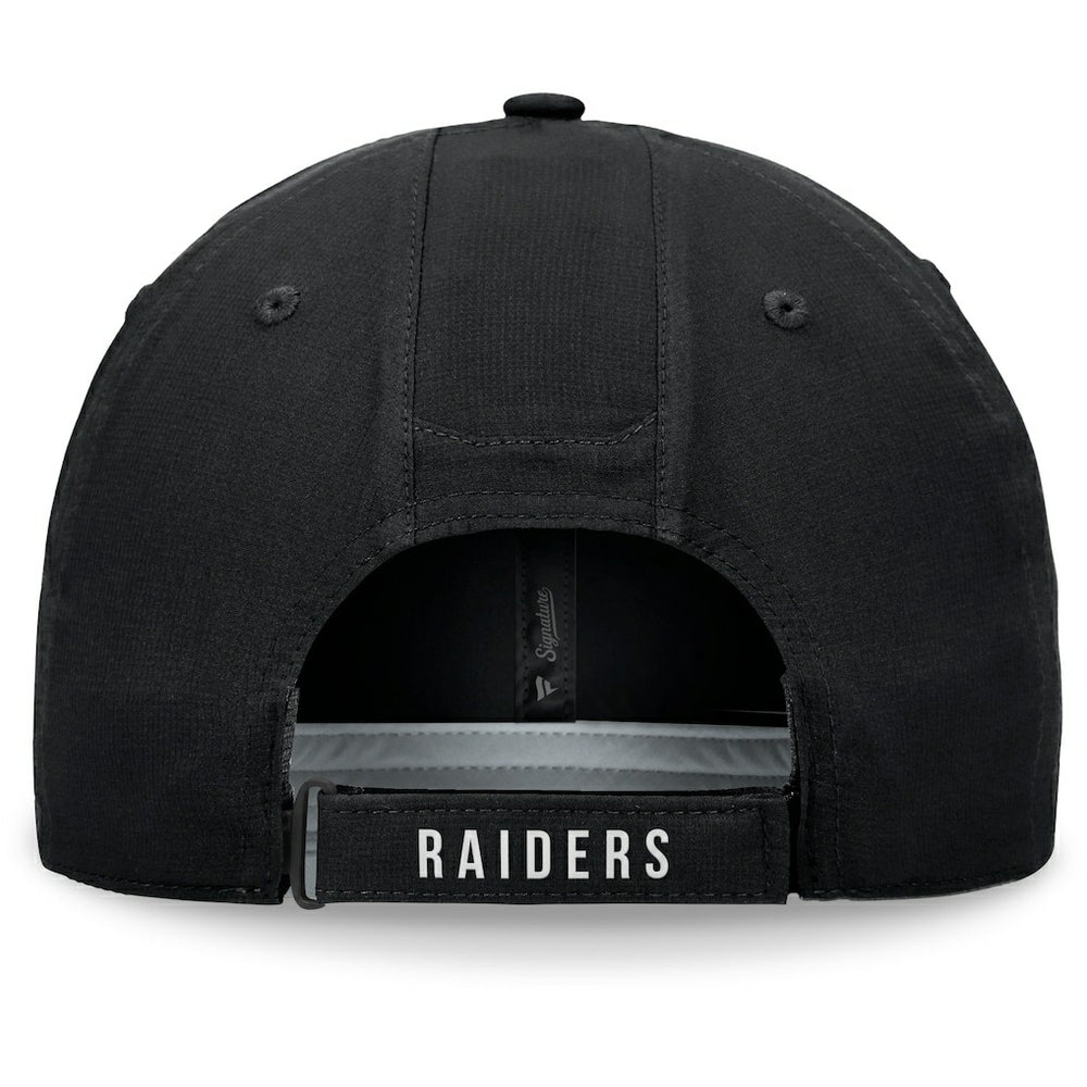 Las Vegas Raiders Signature Ripstop Adjustable Hat - Black - Fanatics