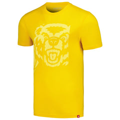 Memphis Grizzlies Sportiqe Unisex Bear Baller Tri-Blend Comfy T-Shirt Gold