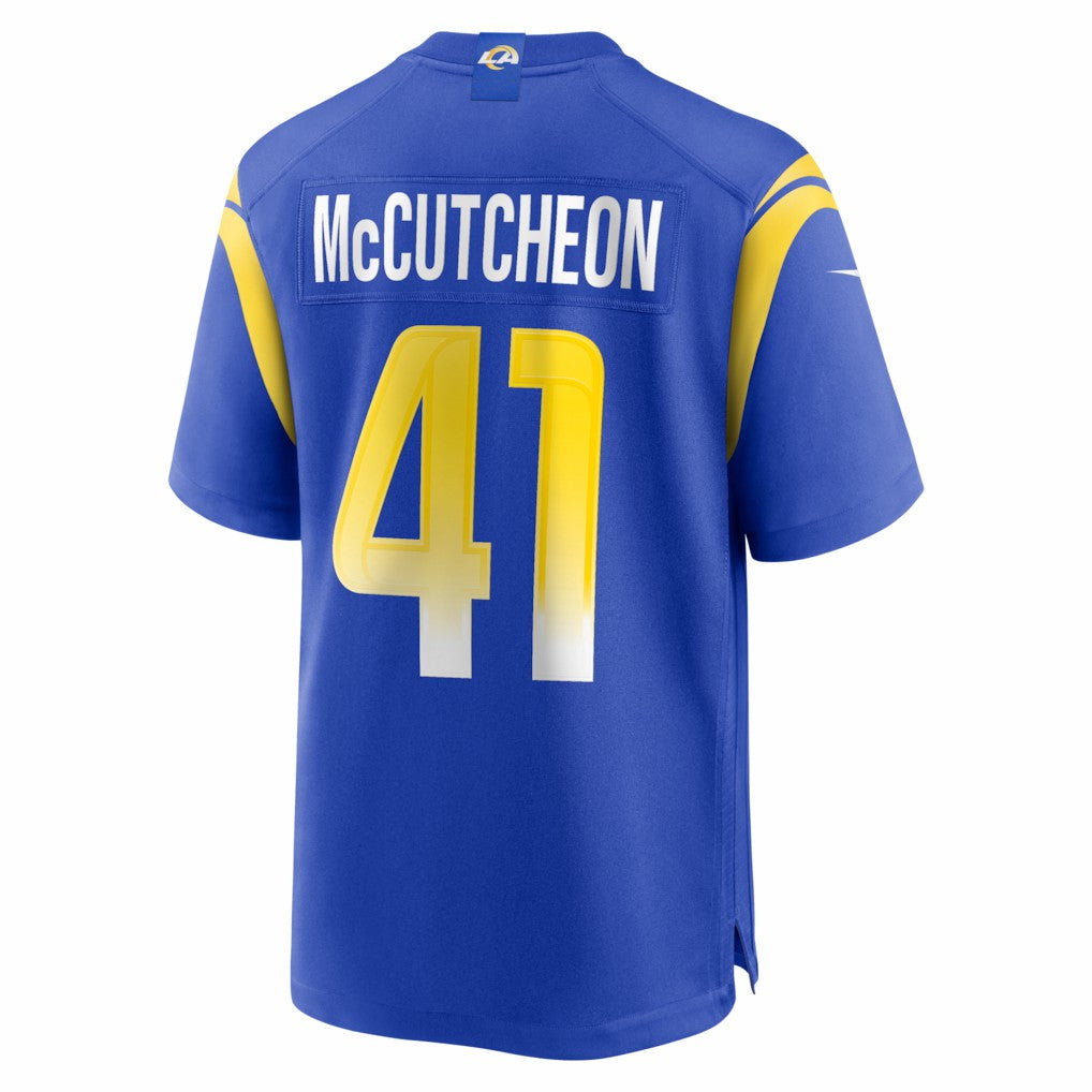 Cameron McCutcheon Los Angeles Rams Game Jersey - Royal - Nike