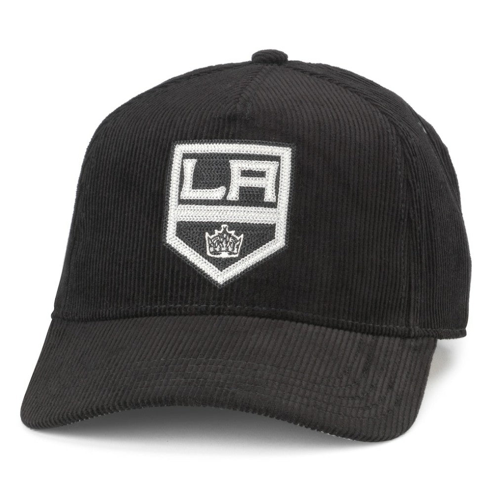 Los Angeles Kings American Needle Corduroy Chain Stitch Adjustable Hat - Black | NHL sale