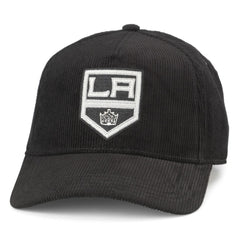 Los Angeles Kings American Needle Corduroy Chain Stitch Adjustable Hat - Black | NHL sale