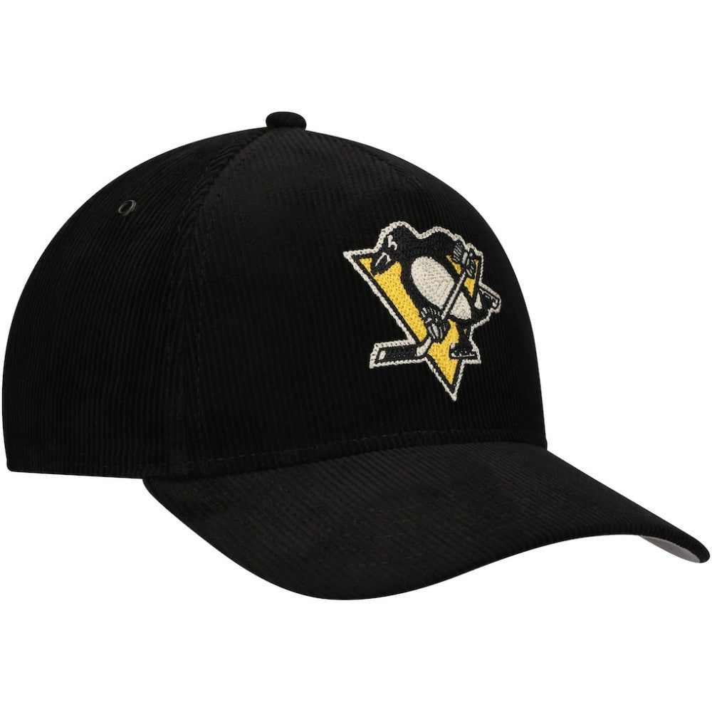 Pittsburgh Penguins American Needle Corduroy Chain Stitch Adjustable Hat - Black | NHL online