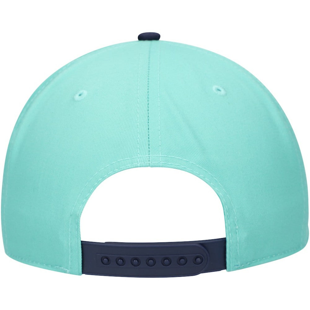 Seattle Kraken American Needle Roscoe Washed Twill Adjustable Hat - Light Blue/Deep Sea Blue | NHL Clearance