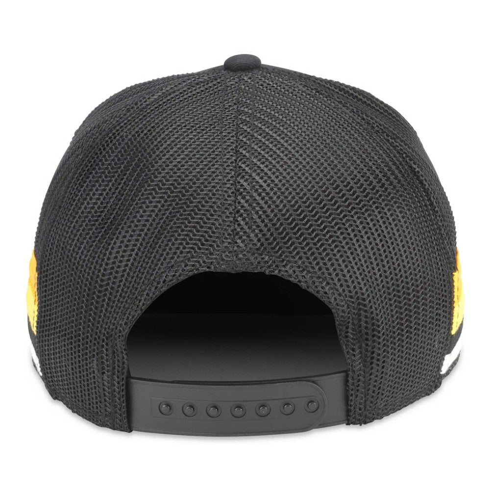 Boston Bruins American Needle HotFoot Stripes Trucker Adjustable Hat - Black | NHL online