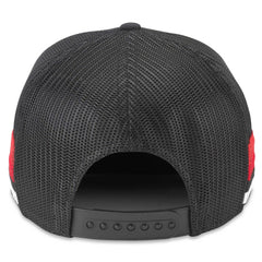 Chicago Blackhawks American Needle HotFoot Stripes Trucker Adjustable Hat - Black | NHL Clearance
