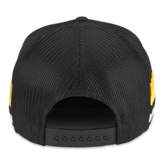 Pittsburgh Penguins American Needle HotFoot Stripes Trucker Adjustable Hat - Black | NHL on sale