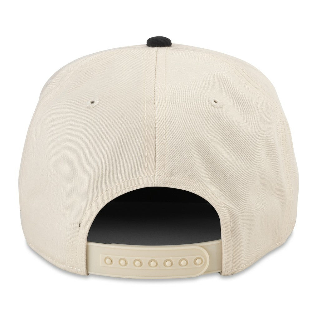 Boston Bruins American Needle Burnett Adjustable Hat - White/Black | NHL Lifestyle