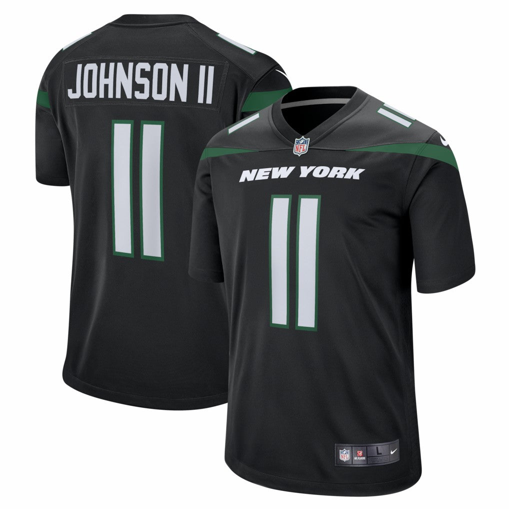 Jermaine Johnson II New York Jets Alternate Game Jersey - Black - Nike
