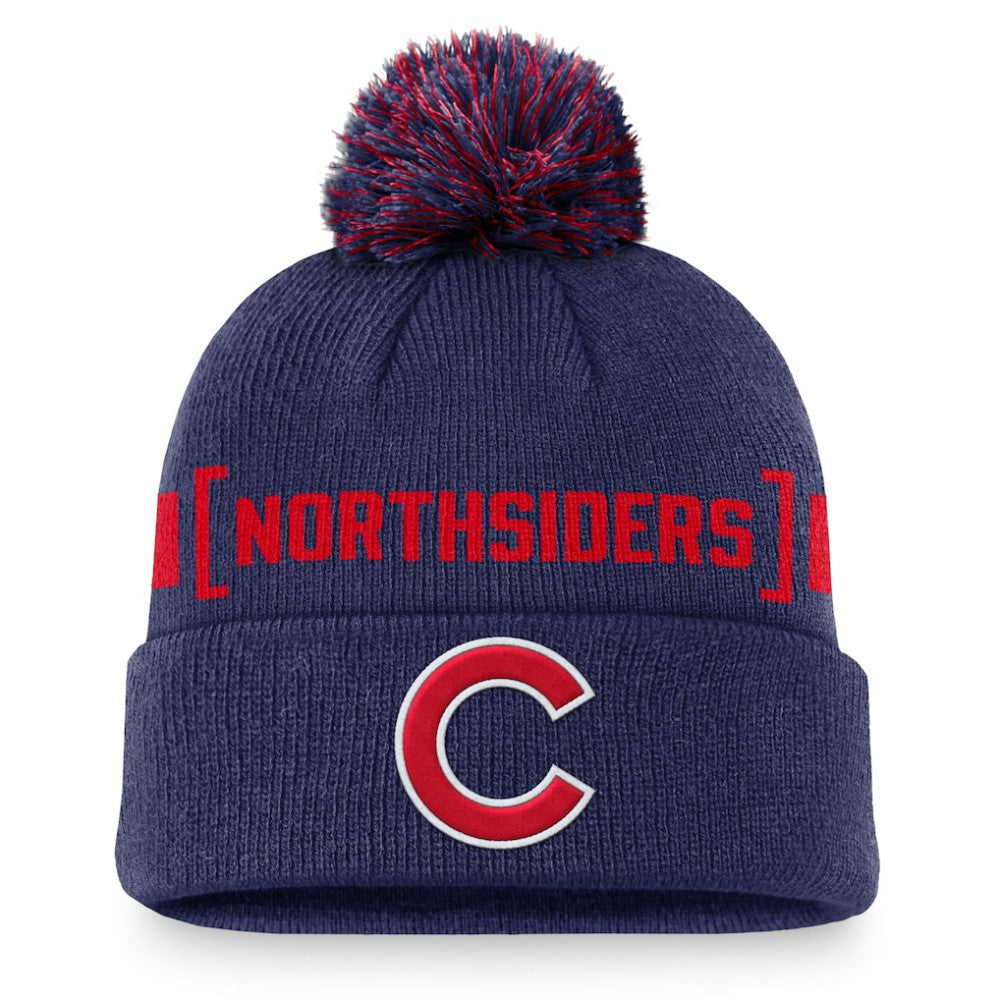 Chicago Cubs Nike Hometown Peak Cuffed Knit Hat with Pom Discount