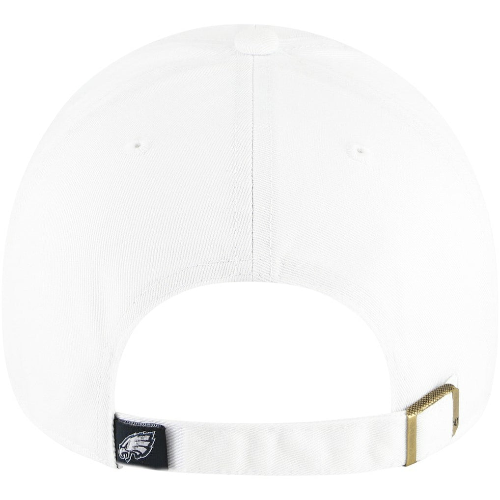 Philadelphia Eagles '47 Clean Up Adjustable Hat - White - 47 brand