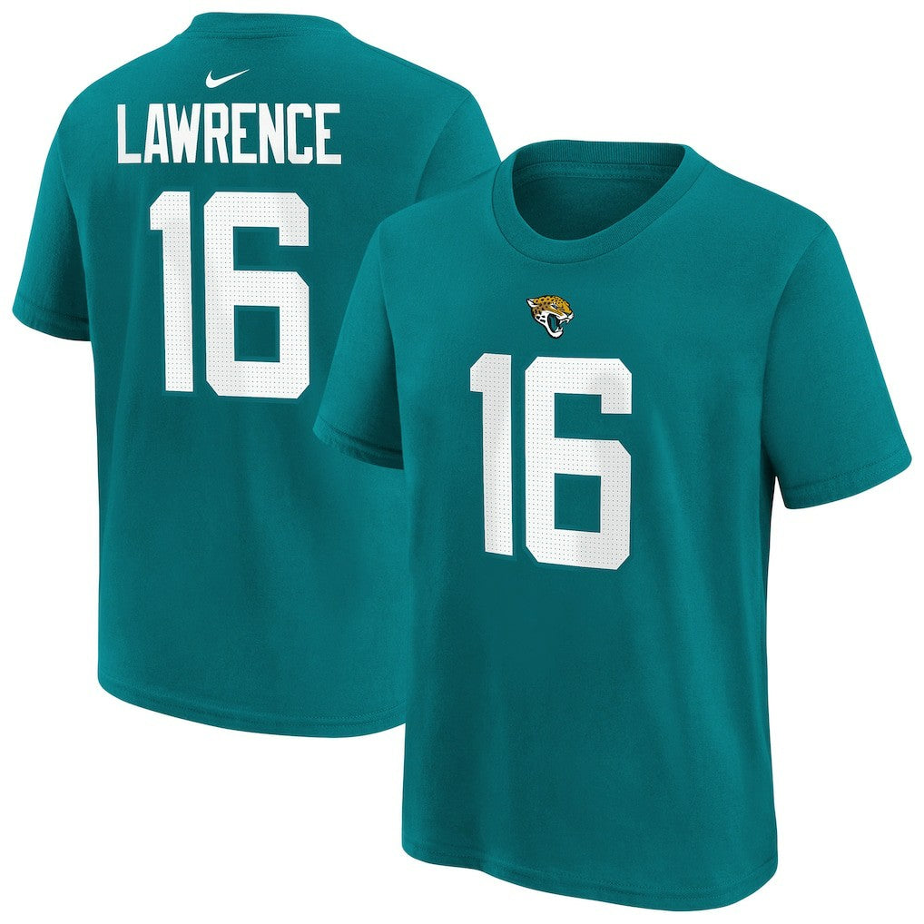 Trevor Lawrence Jacksonville Jaguars Preschool Player Name & Number T-Shirt - Teal - Nike