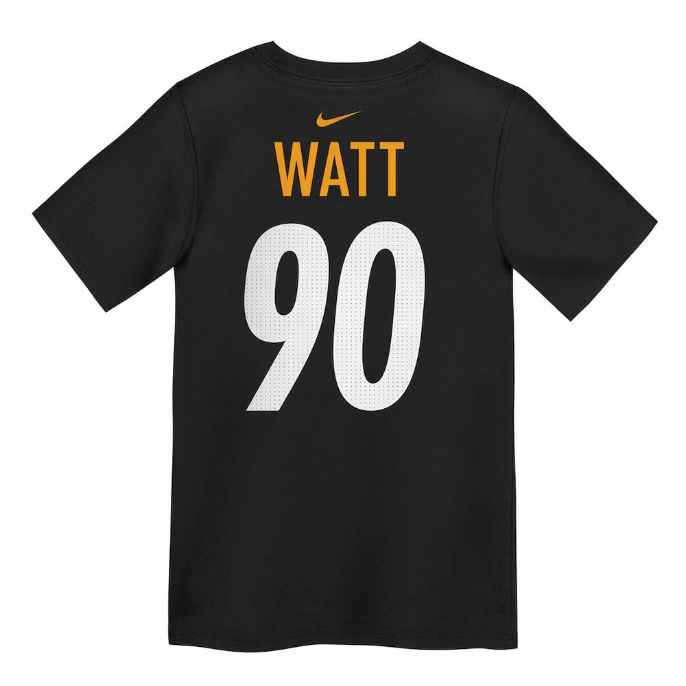 T.J. Watt Pittsburgh Steelers Preschool Player Name & Number T-Shirt - Black - Nike