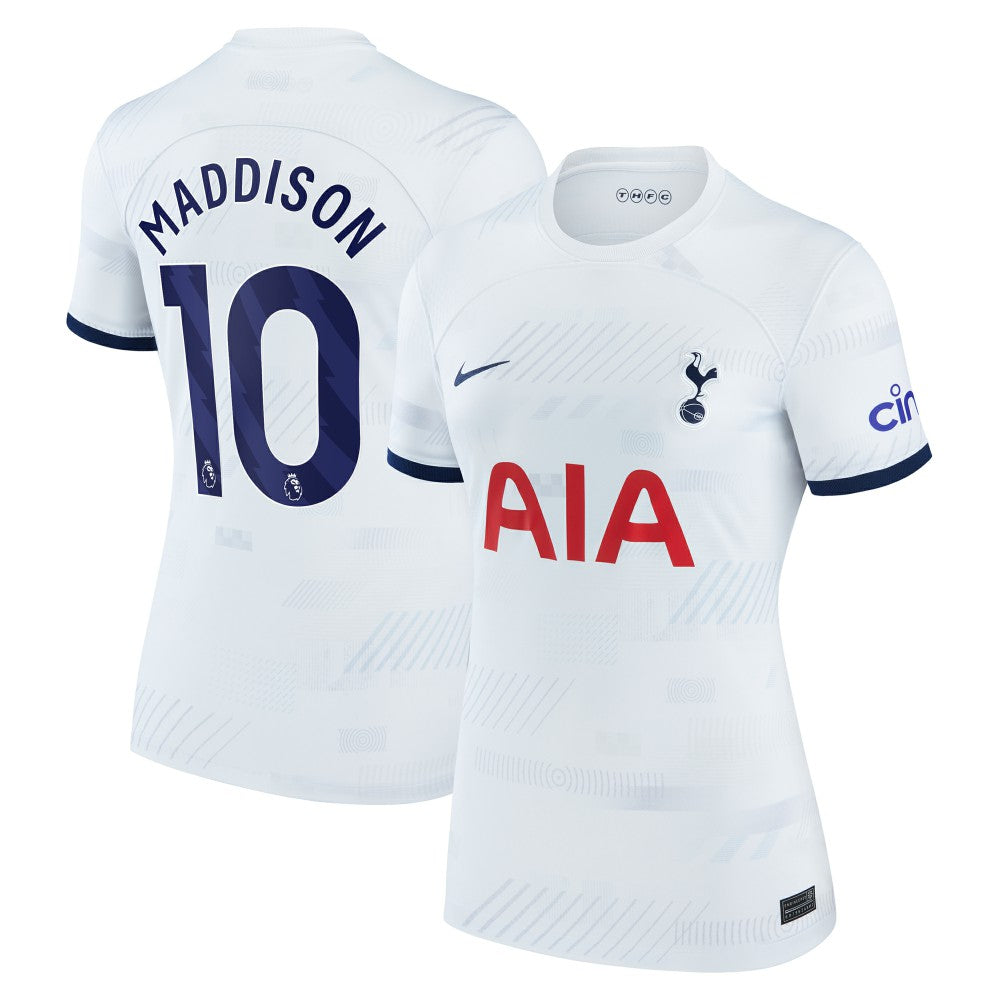 Nike - James Maddison Tottenham Hotspur Women's 2023/24 Home Stadium Replica Player Jersey - White