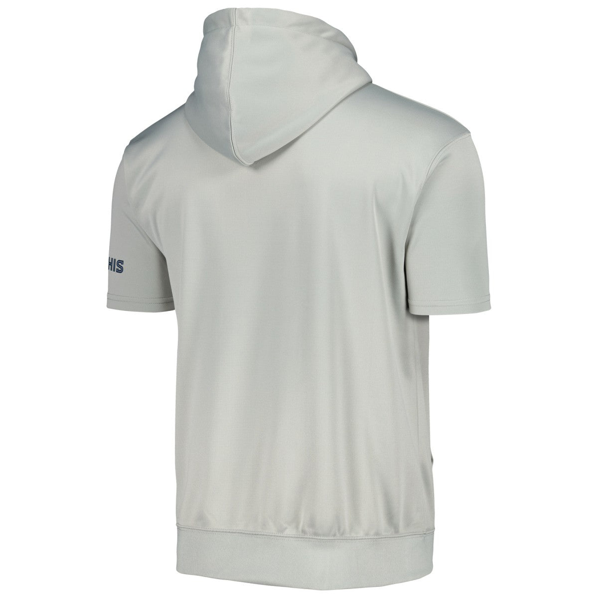 Fanatics Memphis Grizzlies Short Sleeve Pullover Hoodie Silver/Light Blue