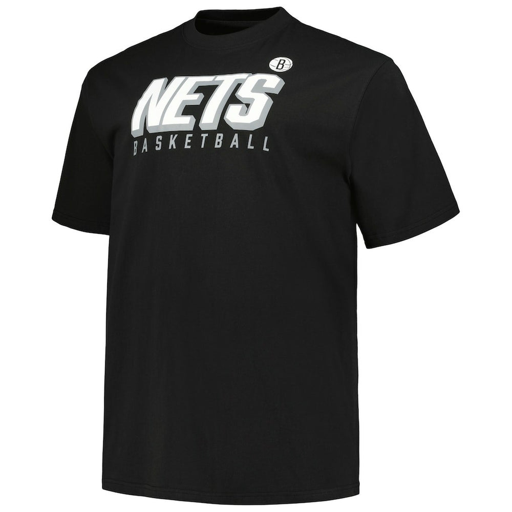 Fanatics Brooklyn Nets Big & Tall Short Sleeve & Long Sleeve T-Shirt Set Black/White