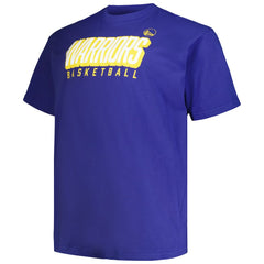 Fanatics Golden State Warriors Big & Tall Short Sleeve & Long Sleeve T-Shirt Set Royal/Gold