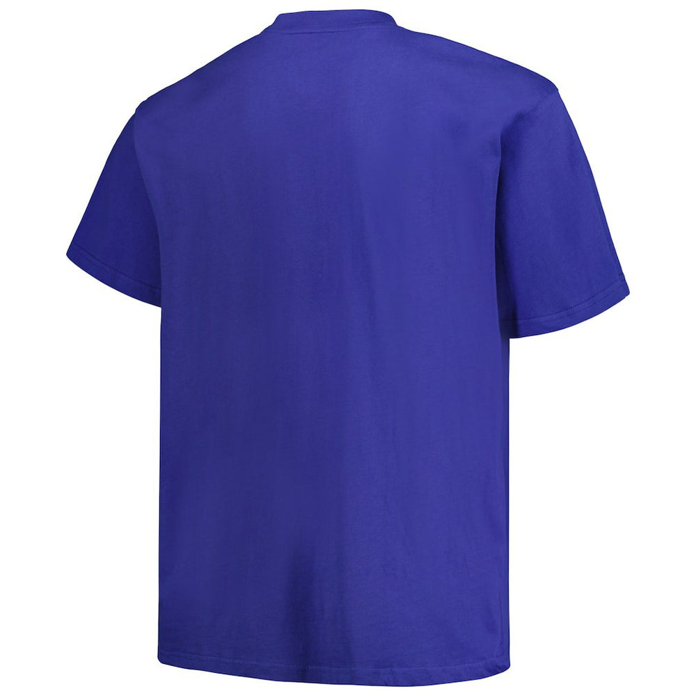 Fanatics Golden State Warriors Big & Tall Short Sleeve & Long Sleeve T-Shirt Set Royal/Gold
