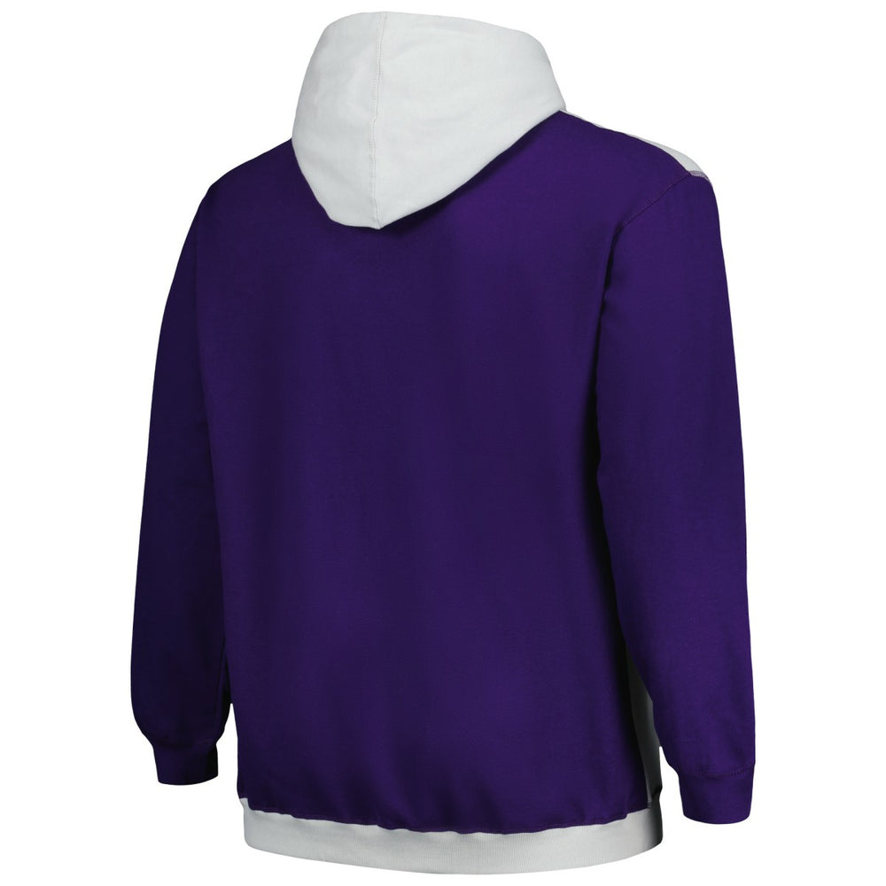Fanatics Phoenix Suns Big & Tall Primary Arctic Pullover Hoodie Purple/Silver