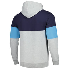 Fanatics Memphis Grizzlies Contrast Pieced Pullover Hoodie Navy