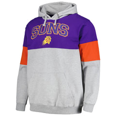 Fanatics Phoenix Suns Contrast Pieced Pullover Hoodie Purple