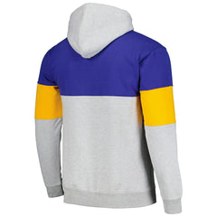 Fanatics Golden State Warriors Contrast Pieced Pullover Hoodie Royal