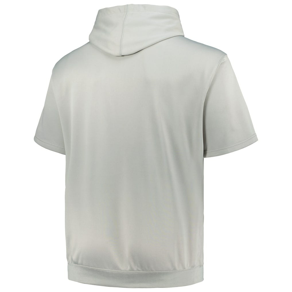 Fanatics Chicago Bulls Big & Tall Logo Pullover Hoodie Silver