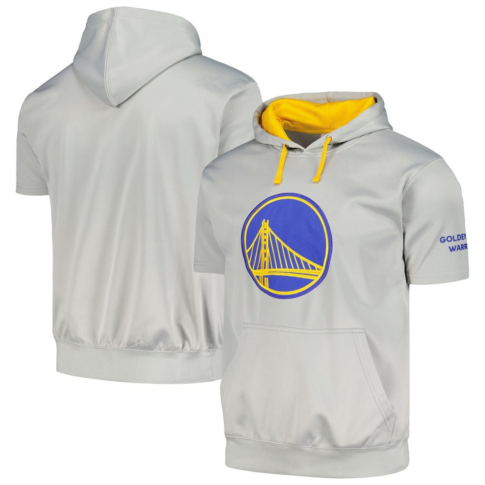 Fanatics Golden State Warriors Big & Tall Logo Pullover Hoodie Silver