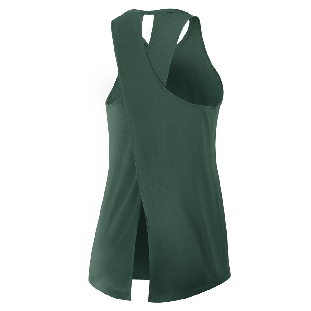 Green Bay Packers Women's Plus Size Performance Tank Top - Green - Nike