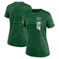 New York Jets Women's Sideline Velocity Dri-FIT T-Shirt - Green - Nike