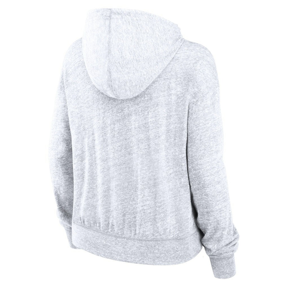 Dallas Cowboys Women's Gym Vintage Logo Pullover Hoodie - White - Nike