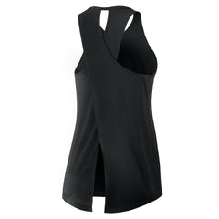 Jacksonville Jaguars Women's Open-Back Crisscross Dri-FIT Tank Top - Black - Nike