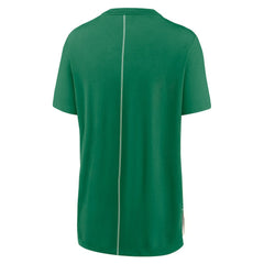 New York Jets Women's Wordmark Tri-Blend T-Shirt - Cream/Kelly Green - Nike