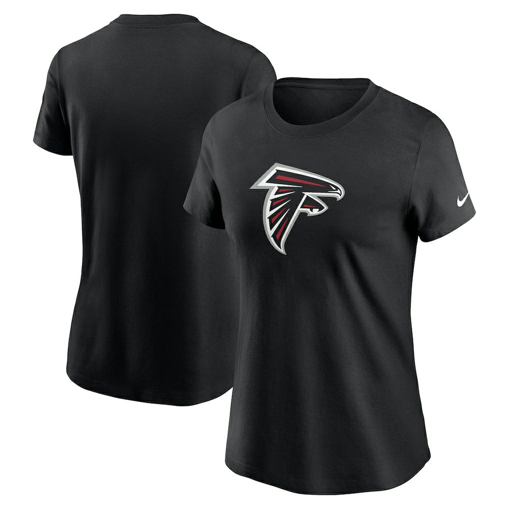 Atlanta Falcons Women's Primary Logo T-Shirt - Black - Nike