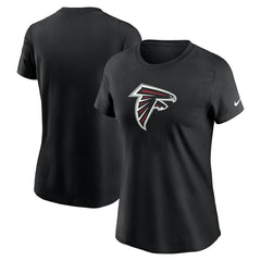 Atlanta Falcons Women's Primary Logo T-Shirt - Black - Nike