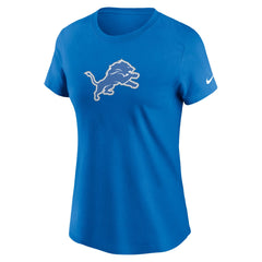 Detroit Lions Women's Primary Logo T-Shirt - Blue - Nike