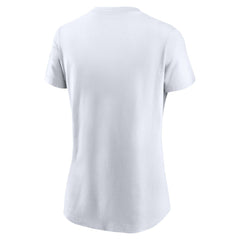 Miami Dolphins Women's Throwback Primary Logo T-Shirt - White - Nike