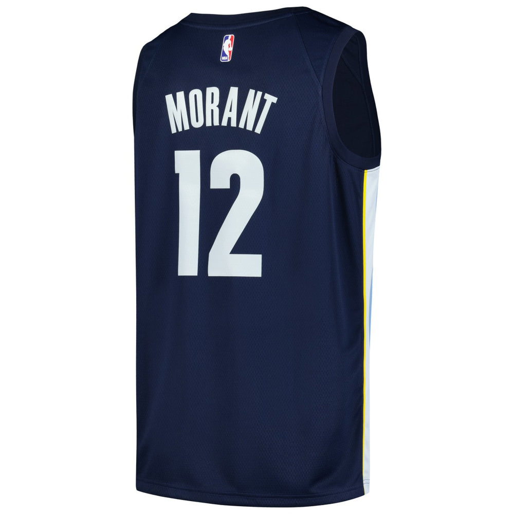 Nike Ja Morant Memphis Grizzlies Swingman Player Jersey Icon Edition Navy