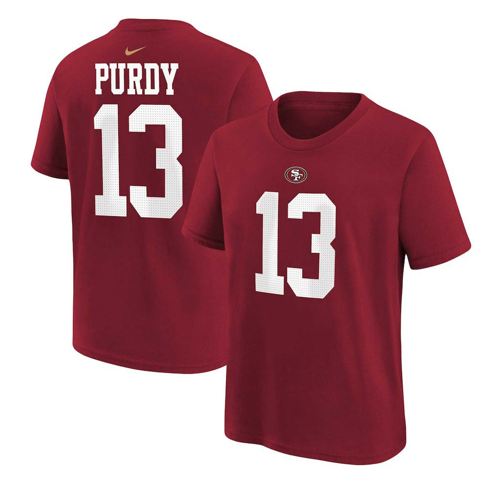 Brock Purdy San Francisco 49ers Preschool Player Name & Number T-Shirt - Scarlet - Nike