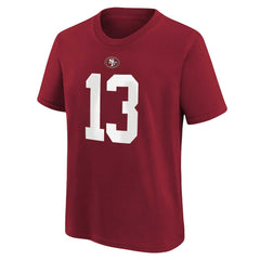 Brock Purdy San Francisco 49ers Preschool Player Name & Number T-Shirt - Scarlet - Nike