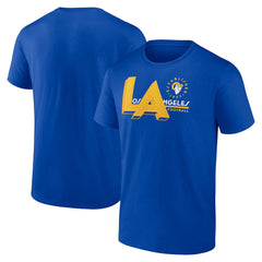 Los Angeles Rams Hometown Offensive Drive T-Shirt - Royal - Fanatics