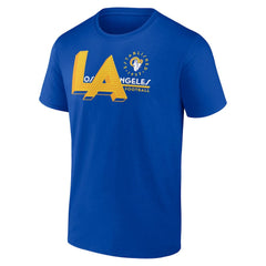 Los Angeles Rams Hometown Offensive Drive T-Shirt - Royal - Fanatics