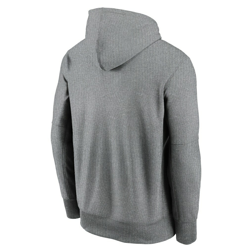 New England Patriots vs. Indianapolis Colts 2023 Frankfurt Game Pullover Hoodie - Heather Charcoal - Nike