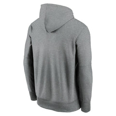 New England Patriots vs. Indianapolis Colts 2023 Frankfurt Game Pullover Hoodie - Heather Charcoal - Nike