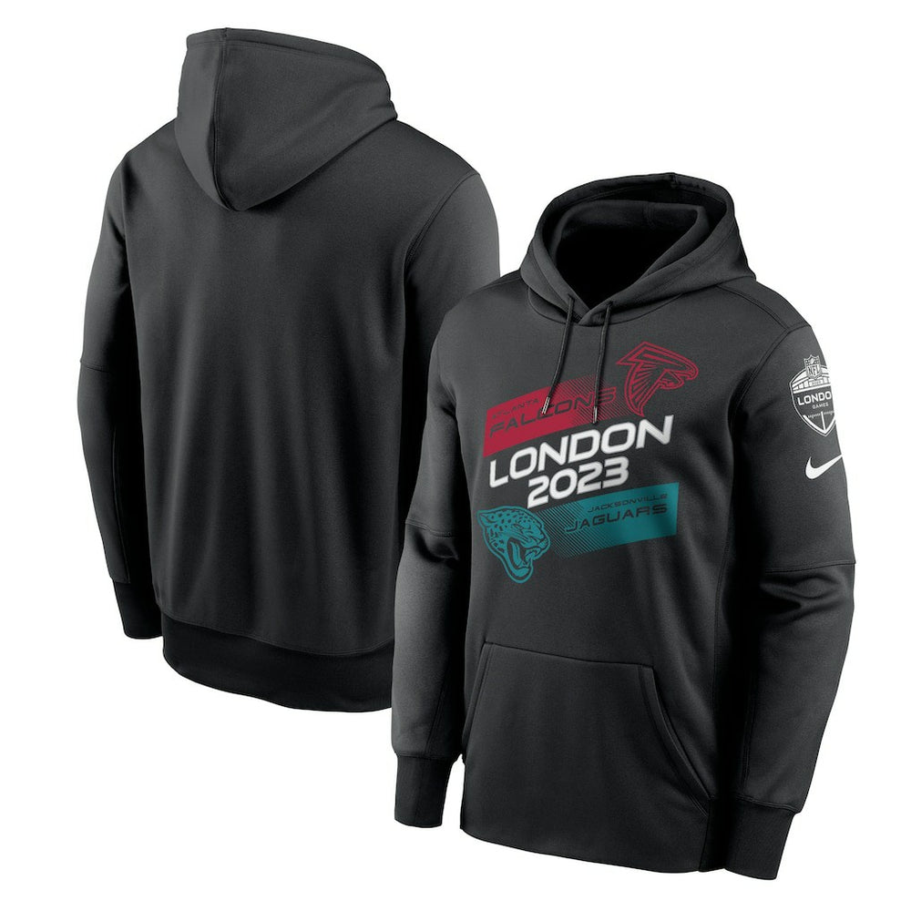 Atlanta Falcons vs. Jacksonville Jaguars 2023 London Game Pullover Hoodie - Black - Nike