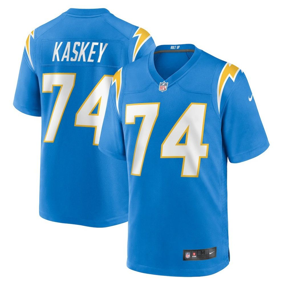 Matt Kaskey Los Angeles Chargers Team Game Jersey - Powder Blue - Nike