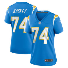 Matt Kaskey Los Angeles Chargers Women's Team Game Jersey - Powder Blue - Nike