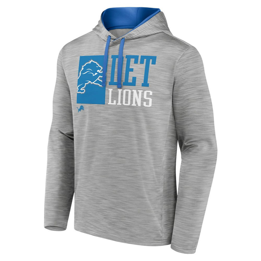 Detroit Lions Never Quit Hoodie - Heather Gray - Fanatics
