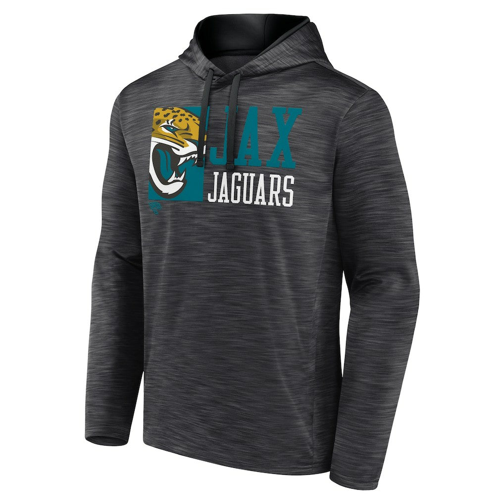 Jacksonville Jaguars Never Quit Hoodie - Heather Charcoal - Fanatics